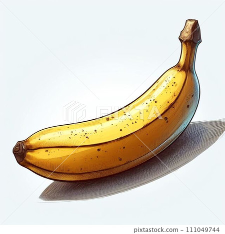 Banana illustration 111049744