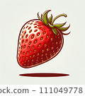 Crimson strawberries 111049778