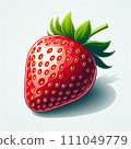 Strawberry illustration material 111049779