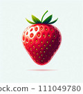 Fresh strawberries 111049780