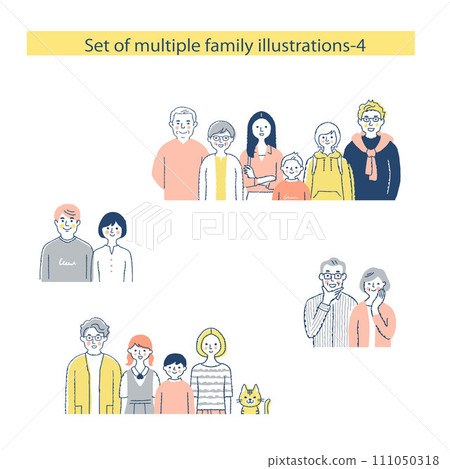 Various families upper body 4 111050318
