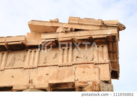 Parthenon in Greece and surrounding landscape Parthenon in Greece and surrounding landscape 111050802