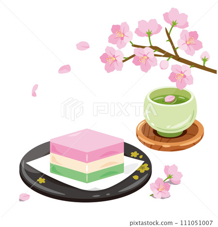 菱麻糬櫻花和茶2 111051007