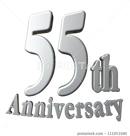 3DCG角色「55th Anniversary/55週年」銀、銀 111051080
