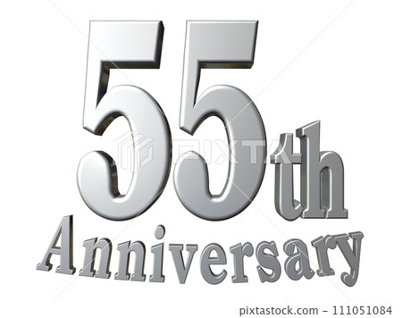 3DCG角色「55th Anniversary/55週年」銀、銀 111051084