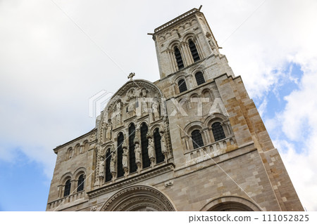 Sainte-Madeleine Basilica, a world heritage site in Burgundy, France Sainte-Madeleine Basilica, a world heritage site in Burgundy, France 111052825