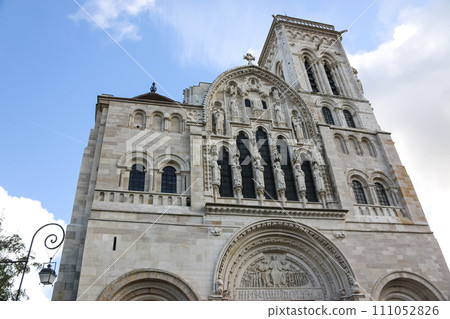 Sainte-Madeleine Basilica, a world heritage site in Burgundy, France Sainte-Madeleine Basilica, a world heritage site in Burgundy, France 111052826