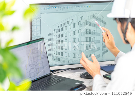 3D CAD 3D 3DCG Architectural design Project management Exterior Helmet 111052849