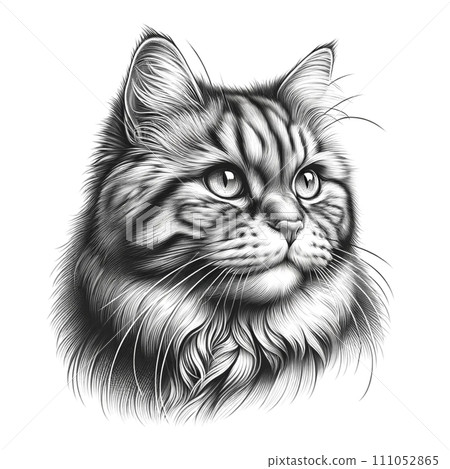 時尚貓（AI圖像） 111052865