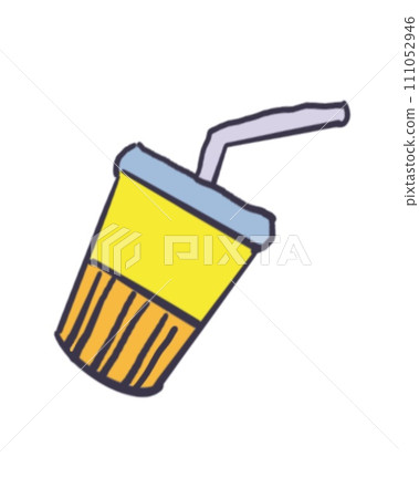 Fancy soft drinks fast food 111052946