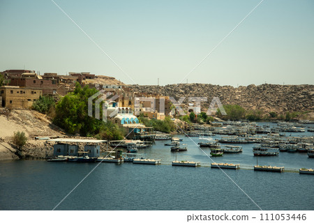 埃及南部阿斯旺水壩美景 111053446