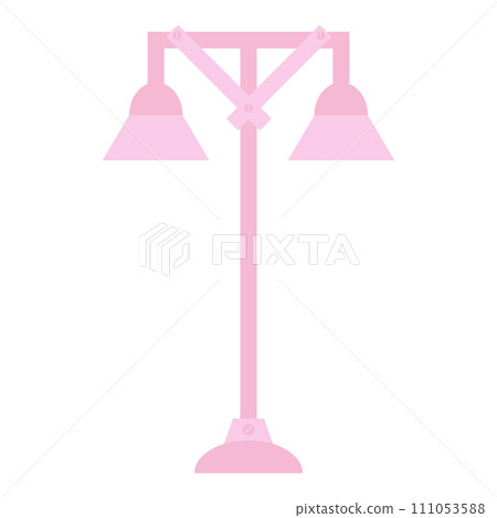 Pink lamp 111053588
