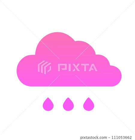 clouds pink AI generated 111053662