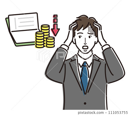 一位商人擔心他的銀行存款餘額 111053755