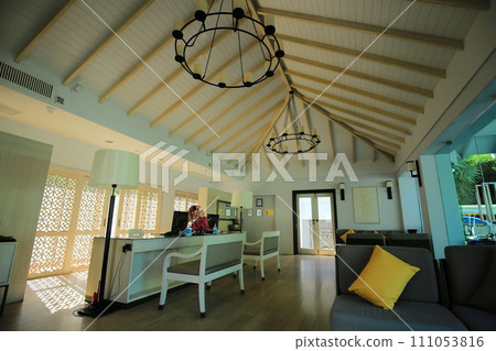 At the reception of The Shore at Katathani (Phuket, Thailand) 111053816