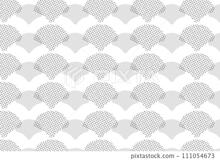 日式扇形背景圖案插畫 111054673