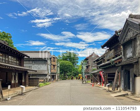 Kagiya (Locksmith) - Panoramic View - Edo-Tokyo Open Air Architectural Museum - Early Summer Kagiya (Locksmith) - Panoramic View - Edo-Tokyo Open Air Architectural Museum - Early Summer 111054793