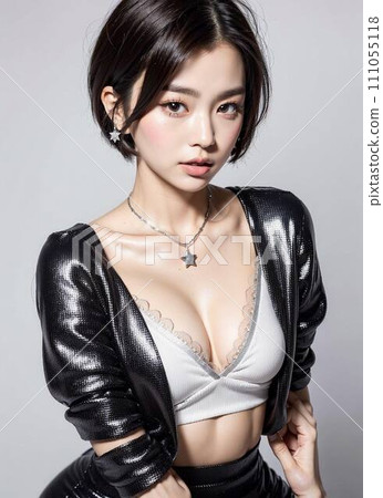 [AI image] Photographing a beautiful model with good style 111055118