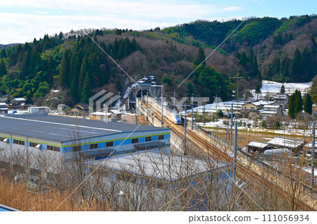 Hokuriku Shinkansen Shinkansen View Hill Park Ishikawa Prefecture Hokuriku Shinkansen Shinkansen View Hill Park Ishikawa Prefecture 111056934