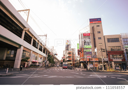 保險絲車站前的城市景觀 保險絲車站前的城市景觀 111058557
