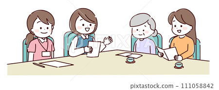 一家人諮詢長期照護保險服務 一家人諮詢長期照護保險服務 111058842