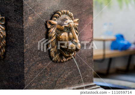 classic European fountain 111059714