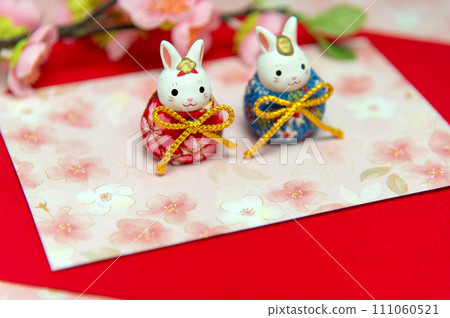 Cute rabbit doll 111060521