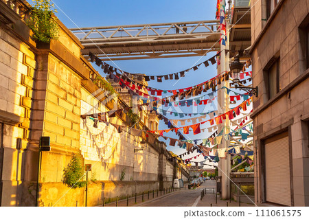 Brussels at sunset, Brussels, Belgium 111061575