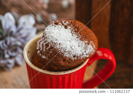 Fluffy chocolate mug cake Fluffy chocolate mug cake 111062137