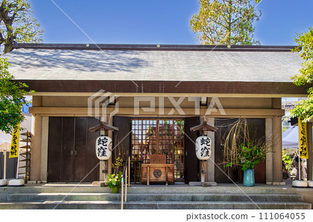 Shinagawa-ku, Tokyo, Jakubo Shrine, main building, White Snake, Japan's three major sacred places 111064055