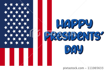 Washington Presidents Birthday. President s Day Background Design Banner, Poster, Greeting Card Washington Presidents Birthday. President s Day Background Design Banner, Poster, Greeting Card 111065633