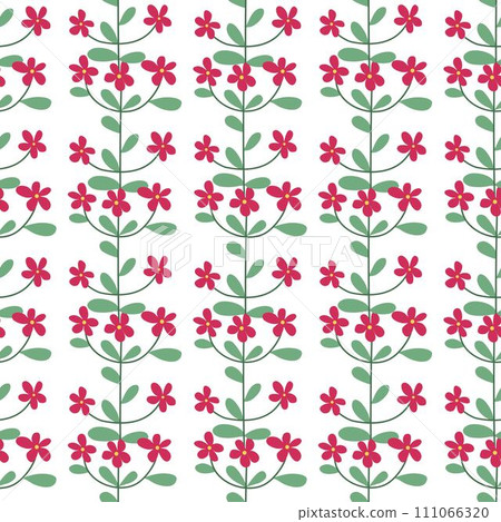 Spring flowers and herbs print Spring flowers and herbs print 111066320