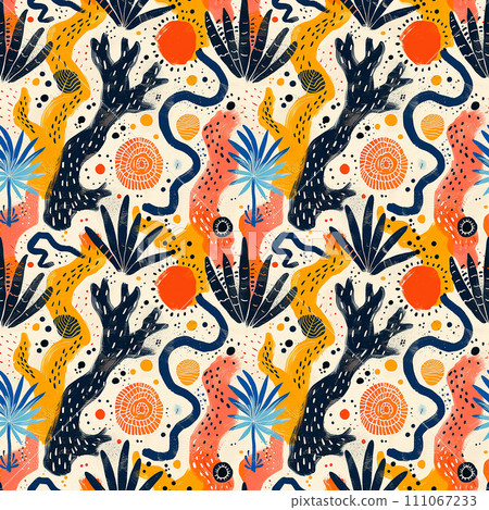 abstract australian design seamless naive pattern abstract australian design seamless naive pattern 111067233