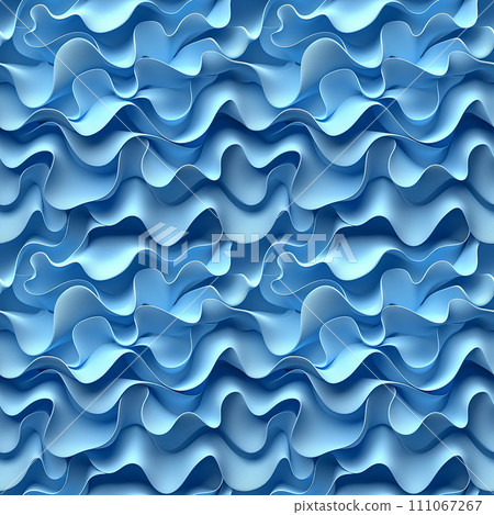 abstract blue 3d geometric background 111067267