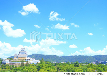 兵庫縣姬路市國寶姬路城風景 111068960