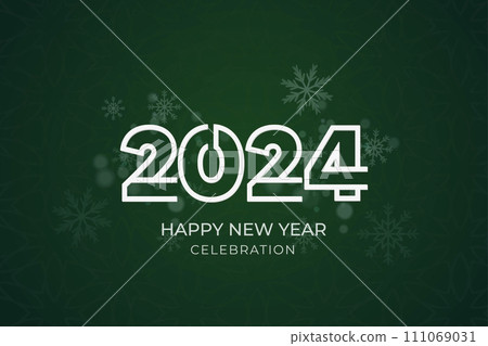 Happy Chinese New Year, celebrating 2024 Happy New Year banner, Chinese New Year background. Happy Chinese New Year, celebrating 2024 Happy New Year banner, Chinese New Year background. 111069031