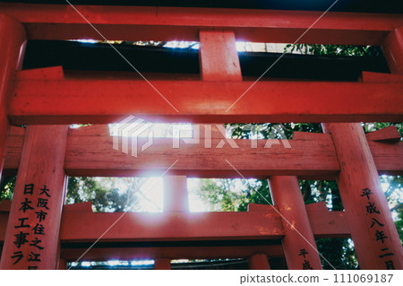 上午造訪京都伏見稻荷大社 111069187