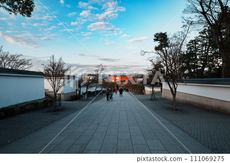 Morning visit to Fushimi Inari Taisha Shrine in Kyoto Morning visit to Fushimi Inari Taisha Shrine in Kyoto 111069275
