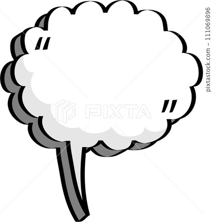 3d black and white color speech bubble balloon with quotation marks icon sticker memo keyword planner text box banner, flat png transparent element design 3d black and white color speech bubble balloon with quotation marks icon sticker memo keyword planner text box banner, flat png transparent element design 111069896