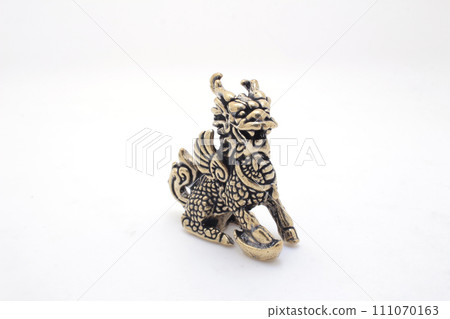 a Bronze Qi lins or Qilin, mythical hooved chimerical a Bronze Qi lins or Qilin, mythical hooved chimerical 111070163