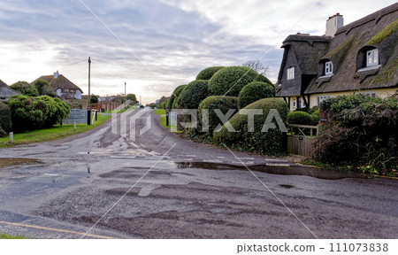 Typical English residential area view Typical English residential area view 111073838