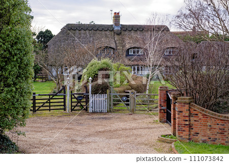 Typical English residential area view Typical English residential area view 111073842