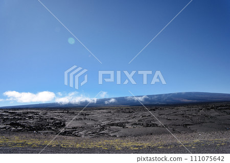 夏威夷土地被熔岩覆蓋 夏威夷土地被熔岩覆蓋 111075642