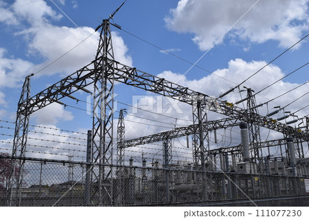 Outdoor substation equipment 111077230