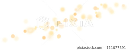 Vector Yellow Bokeh Sparkle Background 111077891