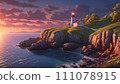 Sunset at the lighthouse 111078915