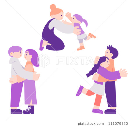 擁抱父母與孩子/愛人/朋友套裝 擁抱父母與孩子/愛人/朋友套裝 111079550