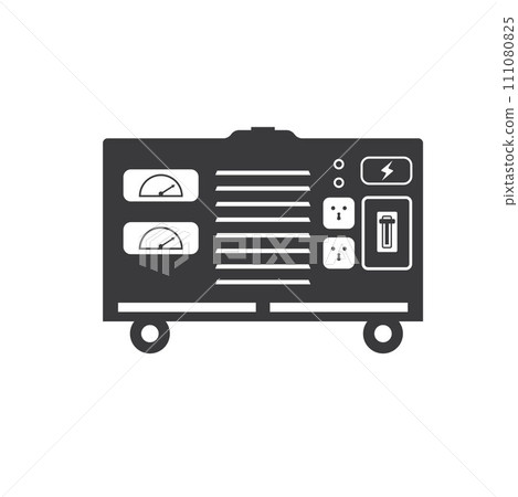 electric generator icon vector element design template 111080825