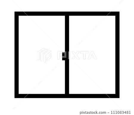 Window silhouette Window silhouette 111083481