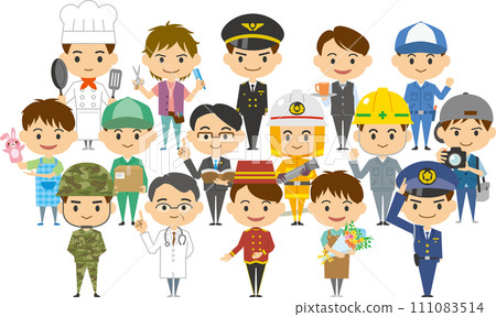 工人的圖像插圖 111083514